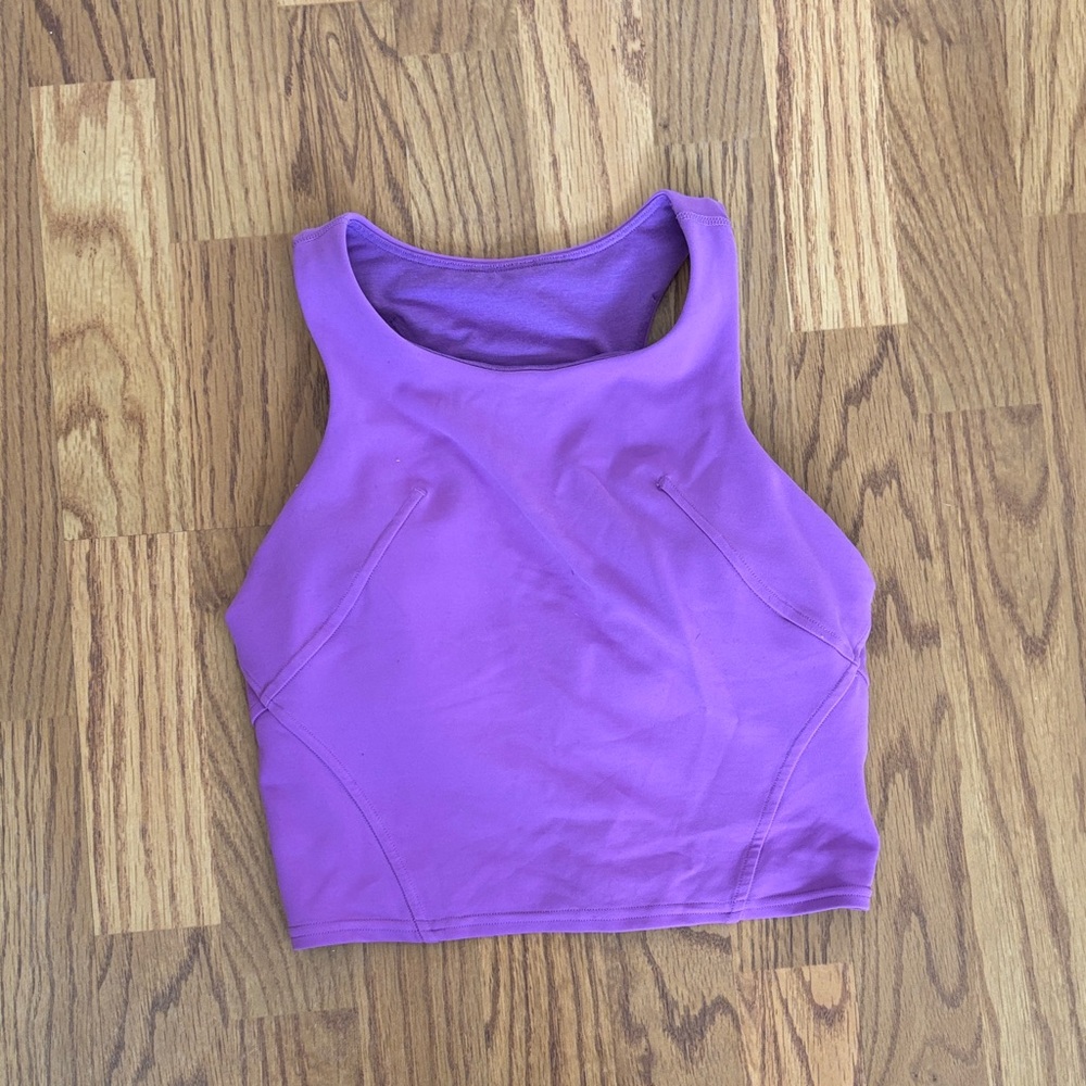 Lululemon purple Athletic Tank Top